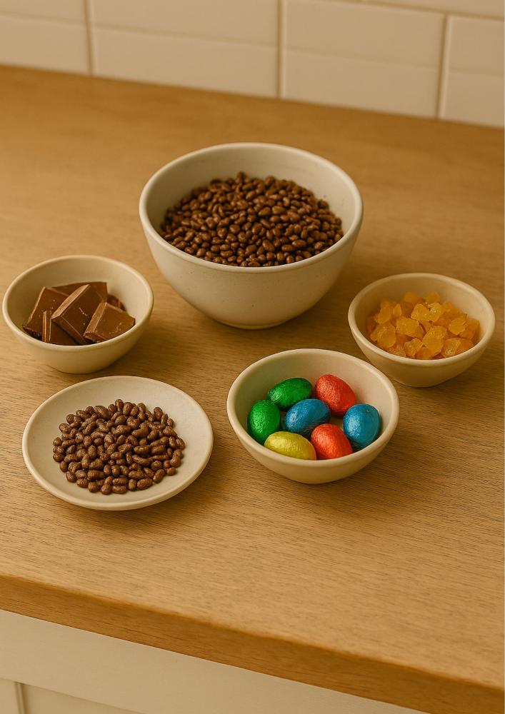 ingrédients nids de Pâques