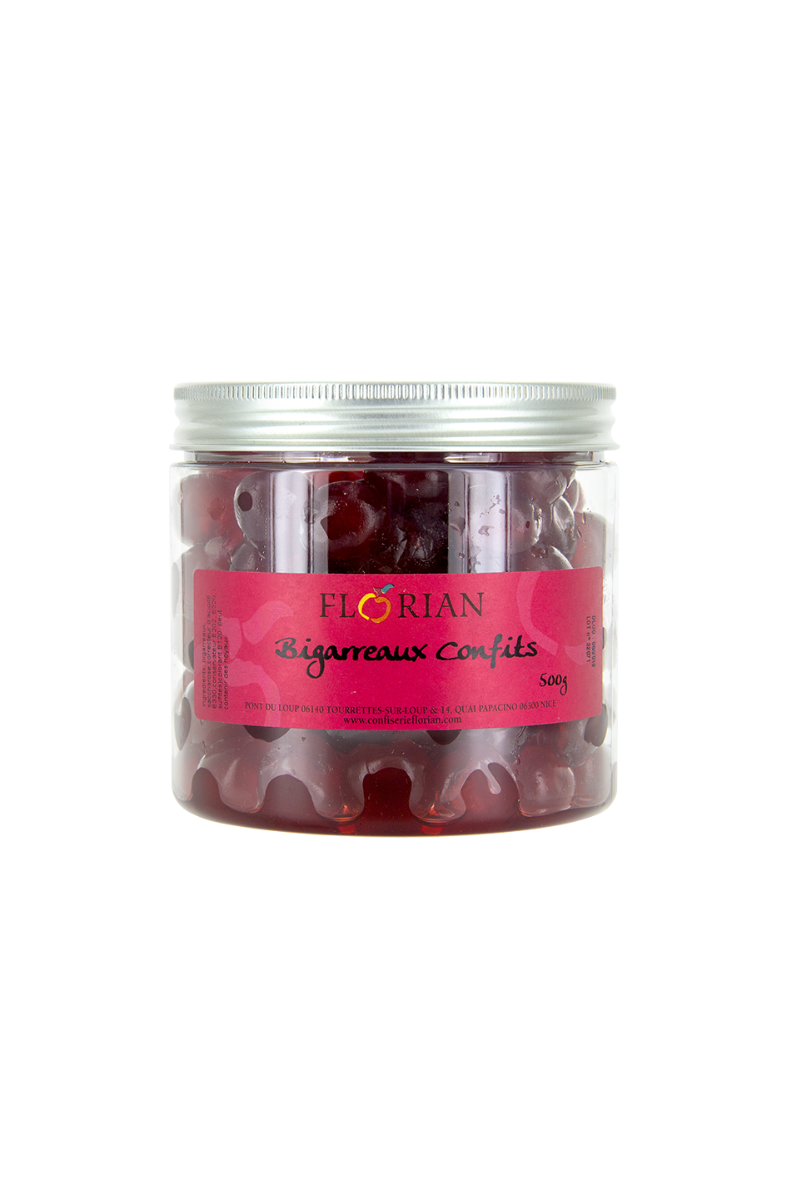 Cerises confites - Boîte de 1kg - Confiserie Florian