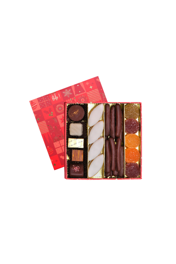 Coffret dégustation de Noël - Confiseries et chocolats de Noël