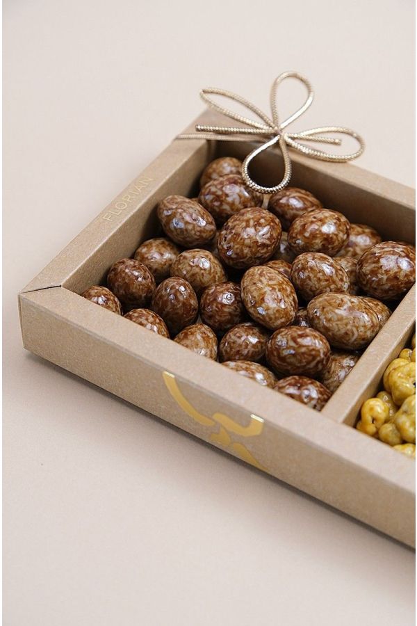 Trio croquant : crousti Florian, choco'sel, amande lait caramel et fleur de sel - Confiserie Florian