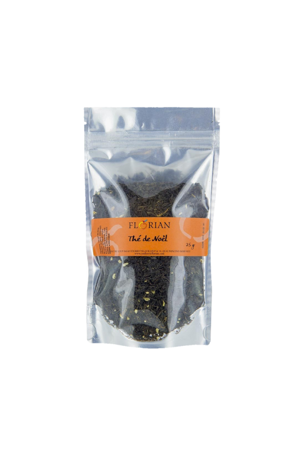 Thé de Noël saveur orange et cannelle - Confiserie Florian