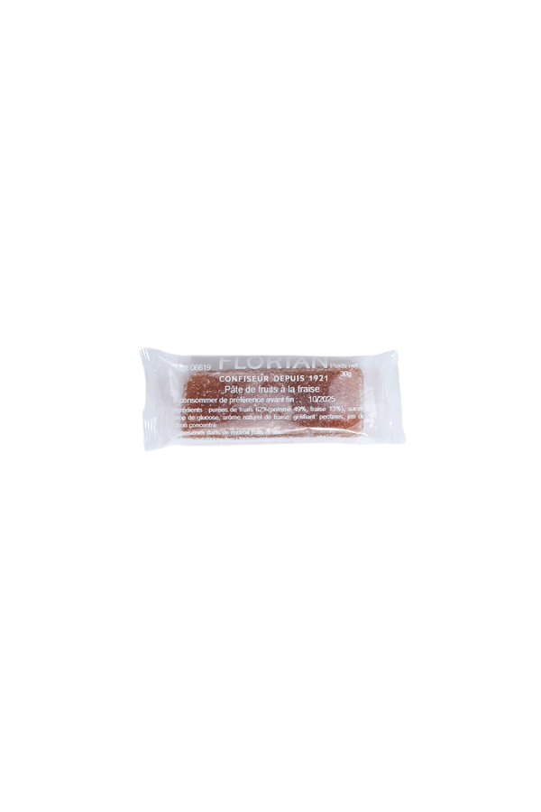 Barre de pâte de fruit à la fraise - Confiserie Florian