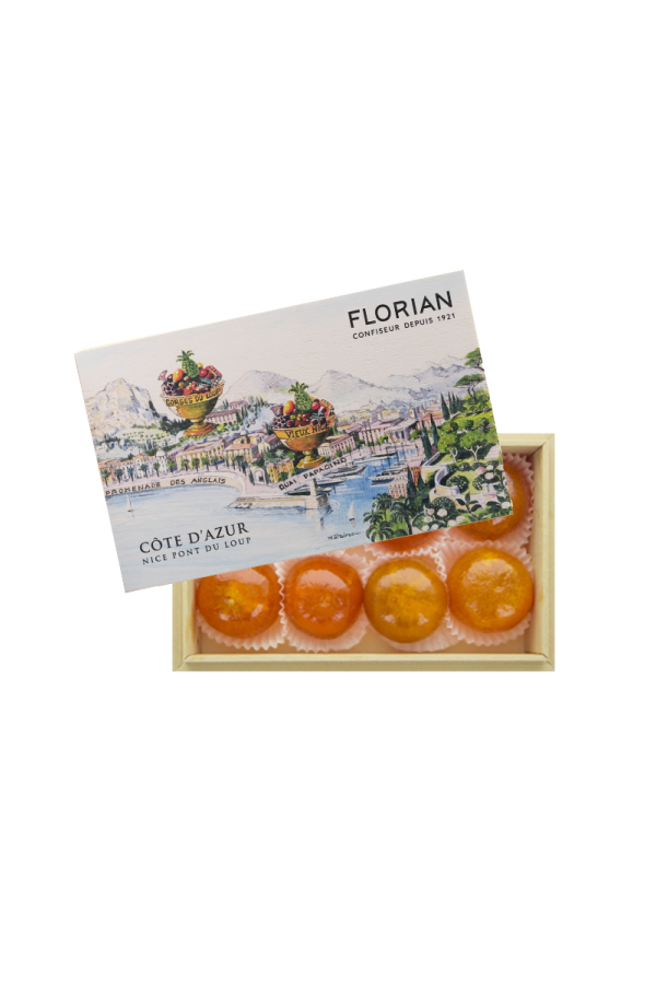 Coffret clémentines confites Côte d'Azur - Confiserie Florian