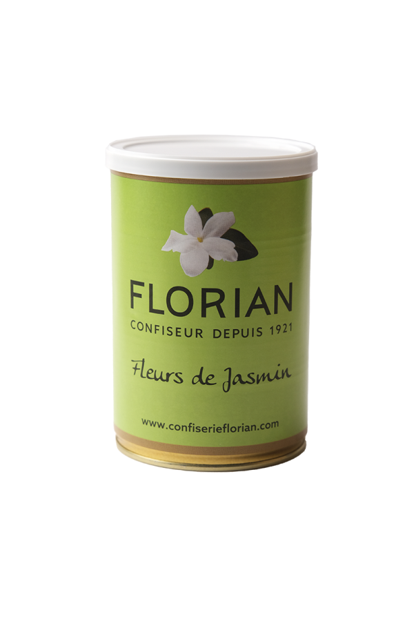 Délice de fleurs de jasmin boite métal