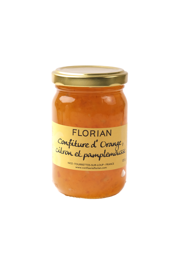 confiture artisanale 3 agrumes - Confiserie Florian
