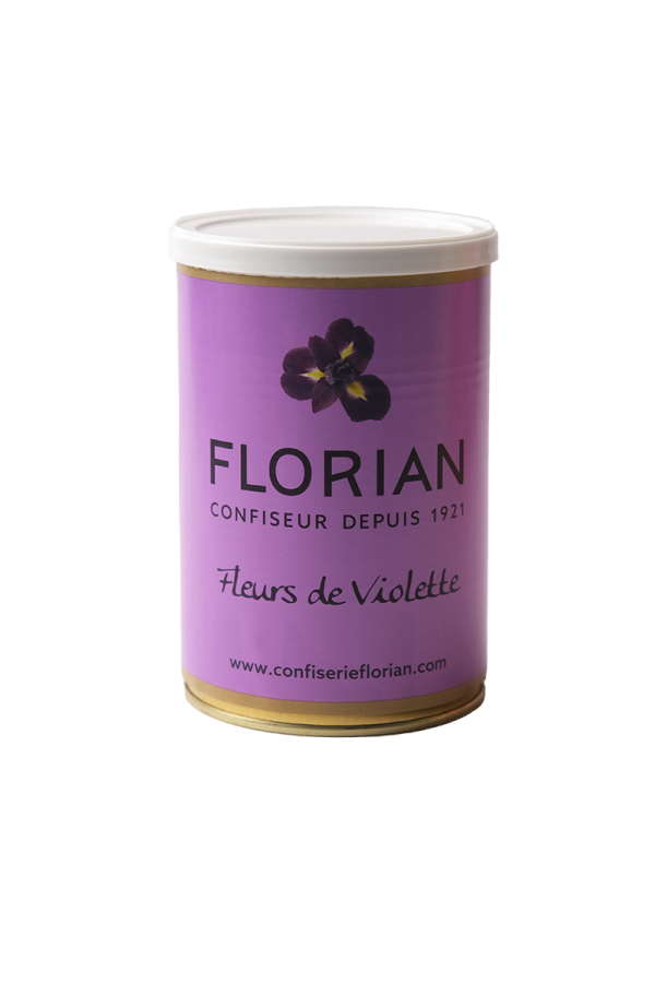 Délice de fleurs de violettes - Boite métal de 500g
