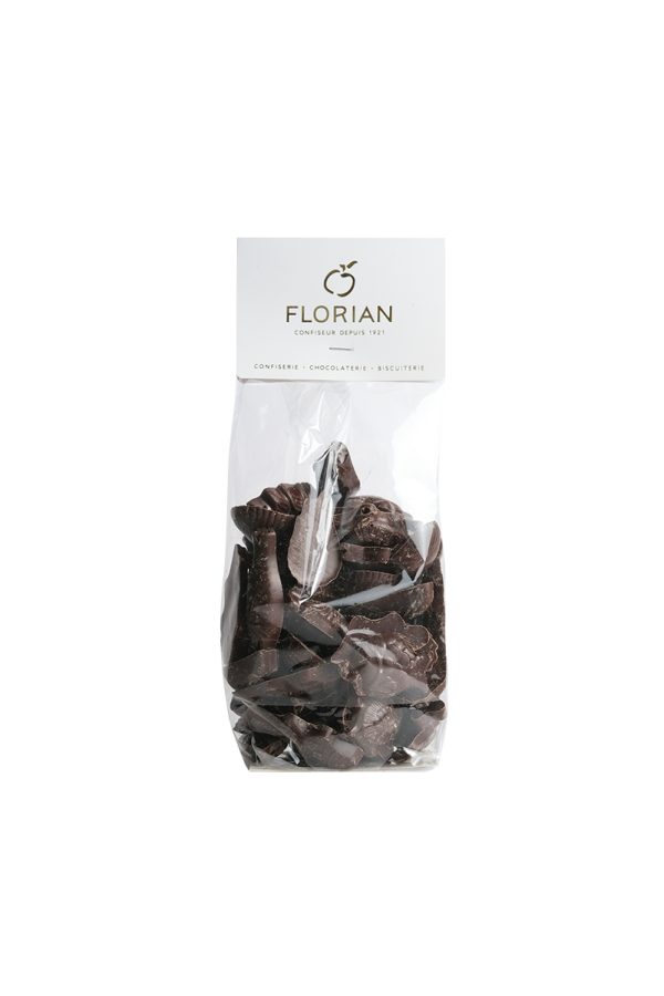 Friture de chocolat noir de Pâques - Confiserie Florian
