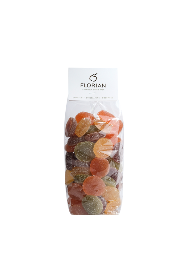 Vente en ligne de pâtes de fruits en sachet