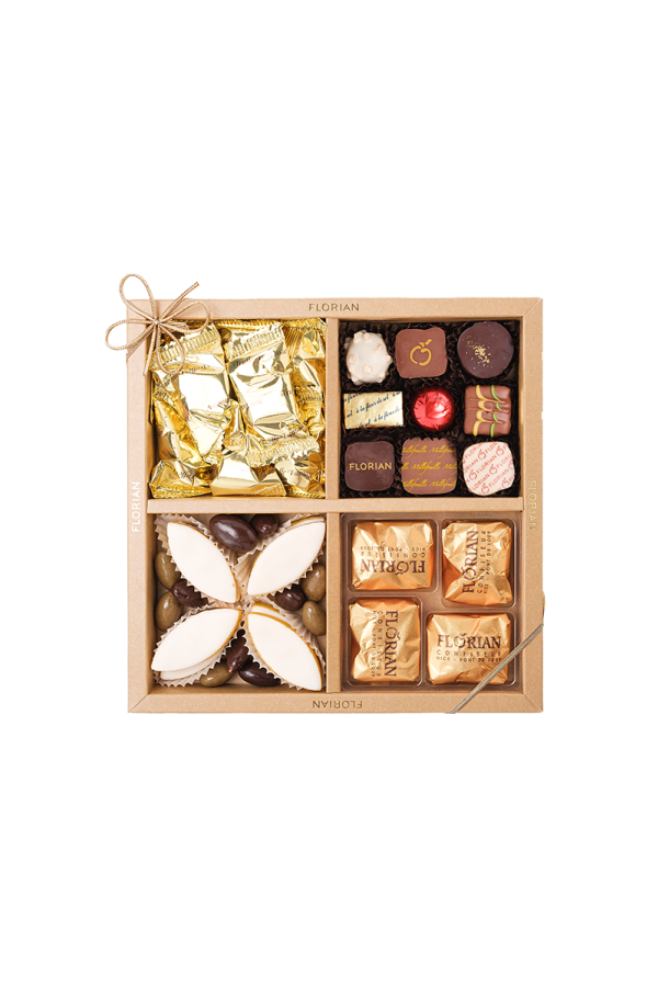 Coffret de chocolats, confiseries, marrons glacés - Confiserie Florian