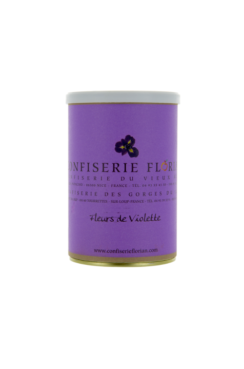 Délice de fleurs de violettes - Boite métal de 500g