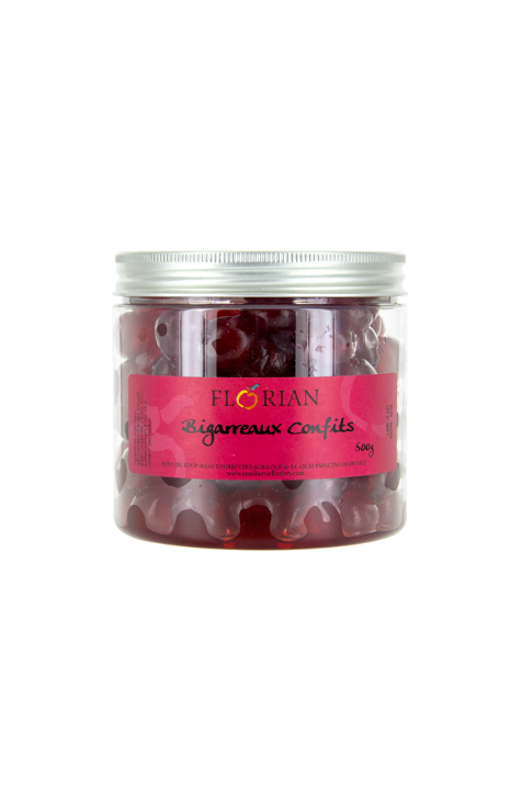 Cerises confites - Boîte de 1kg - Confiserie Florian