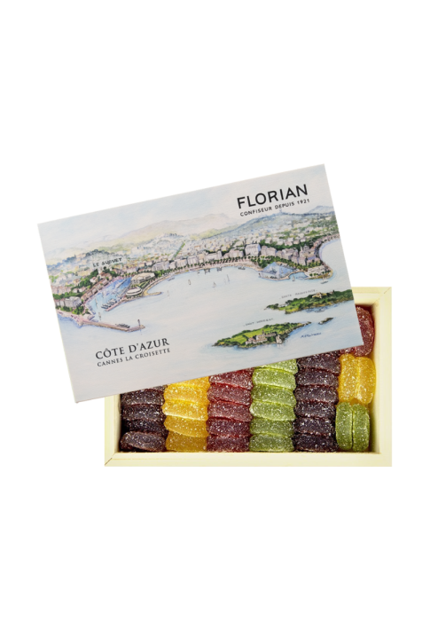 Coffret cadeau pâtes de fruits 450g - Confiserie Florian 