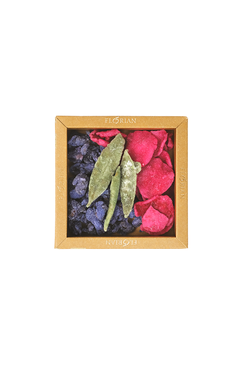 Boîte de fleurs cristallisées assorties - Confiserie Florian