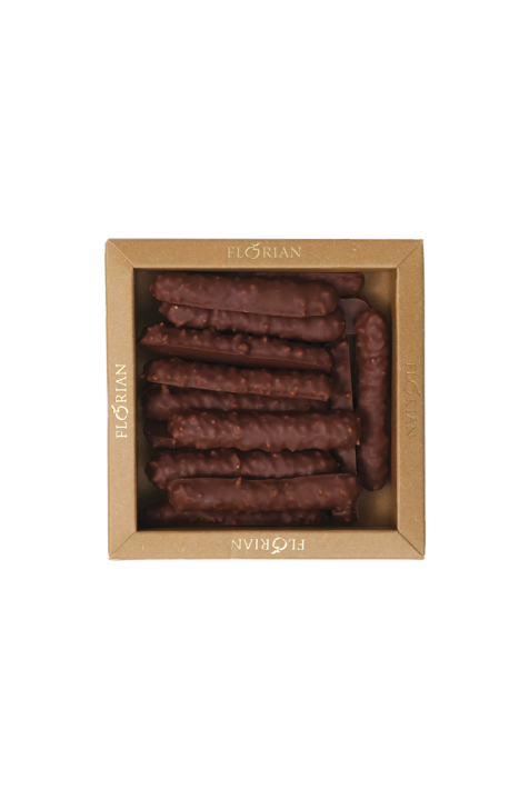 Orangettes au chocolat au lait boîte cadeau - confiserie Florian