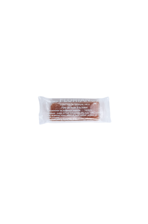 Barre de pâte de fruit à la fraise - Confiserie Florian