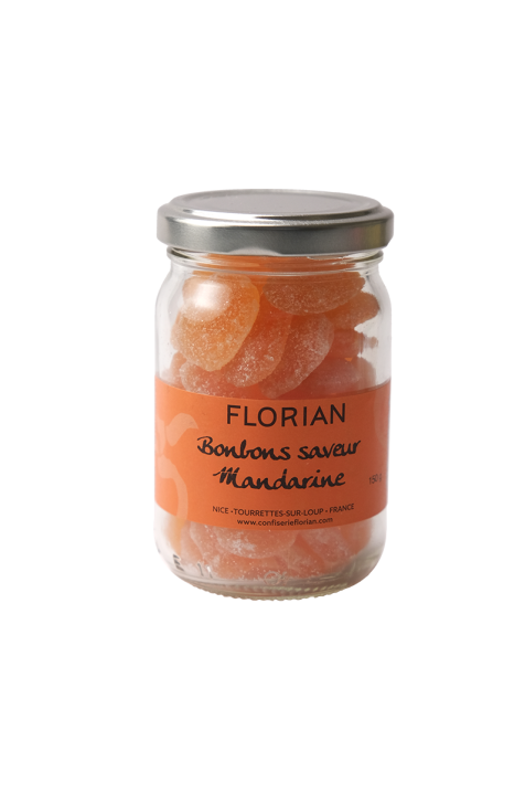 Bonbons acidulés à la mandarine - Confiserie Florian