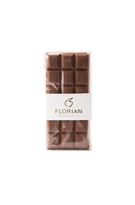 Tablette de chocolat au lait - Confiserie Florian