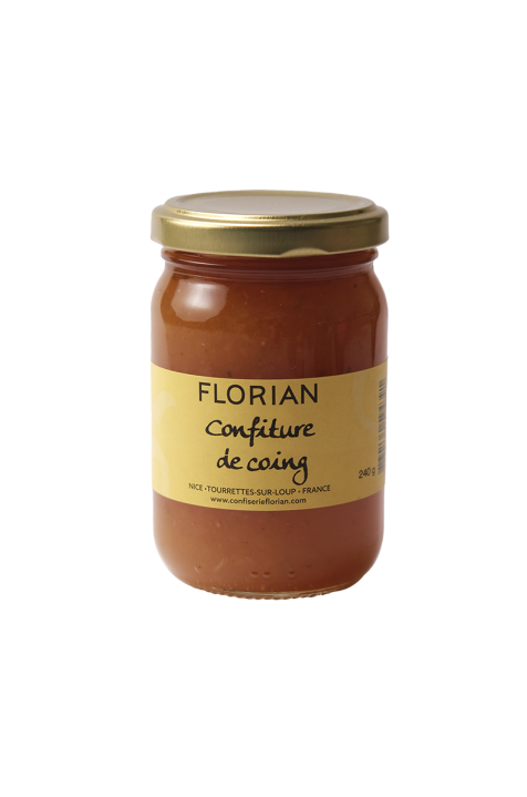 confiture de coing artisanale pot en verre 240g