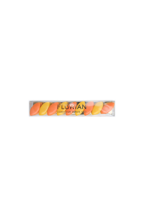 Réglette de mini calissons à l'orange et au citron - Confiserie Florian