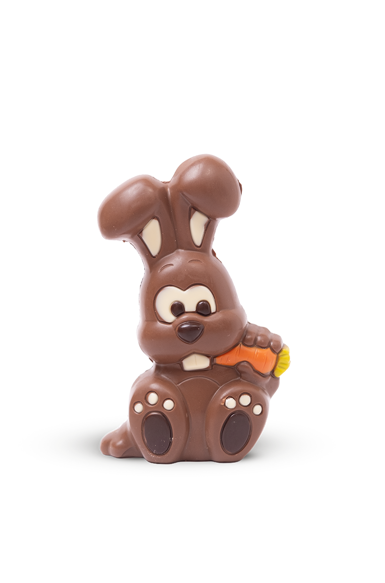 Lapin de Pâques en chocolat au lait - Confiserie Florian