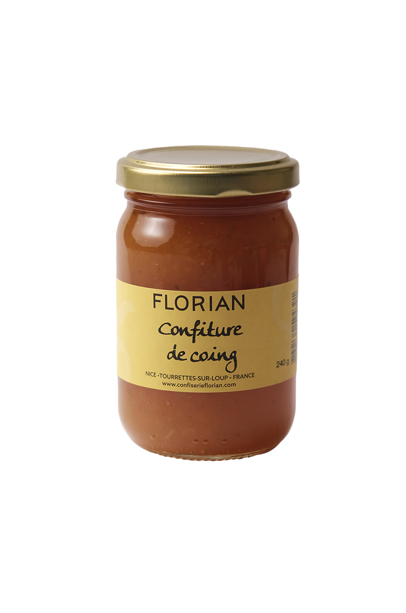 confiture de coing artisanale pot en verre 240g