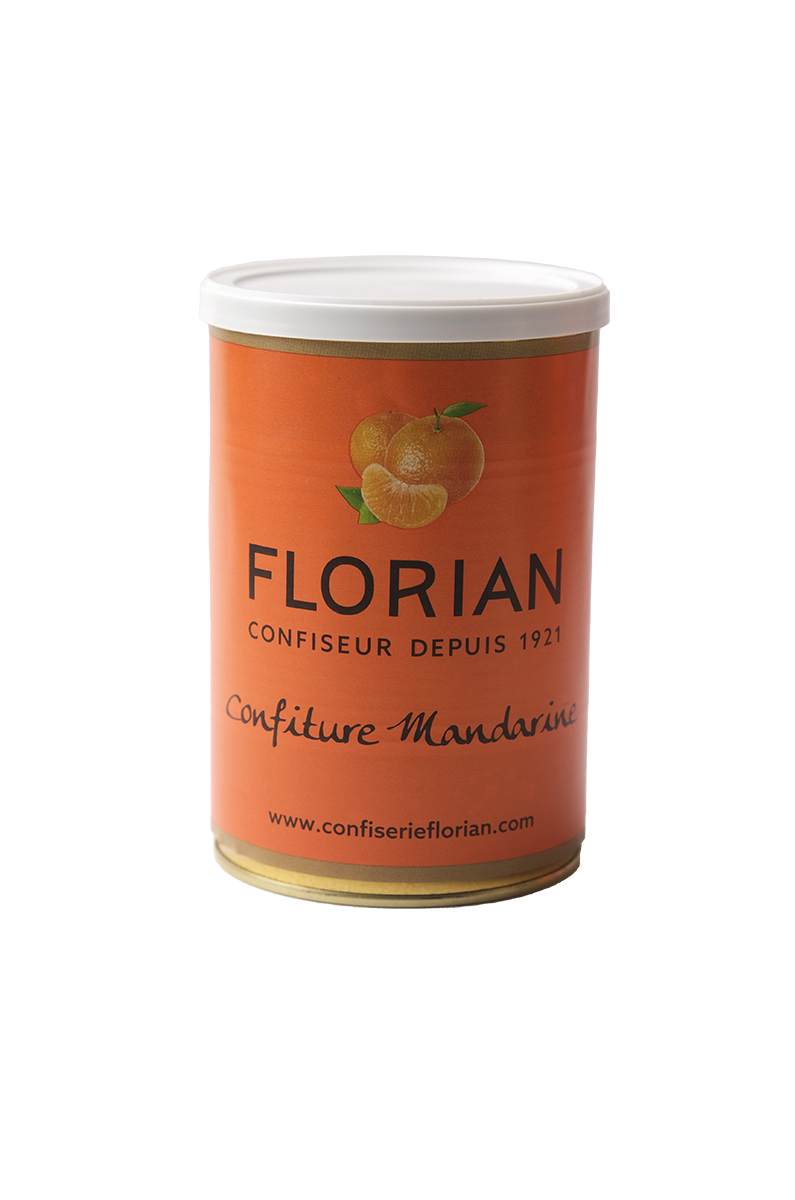 confiture artisanale de mandarine boite 500g