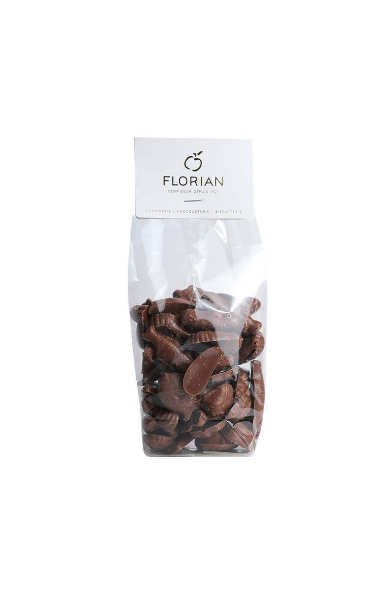 Friture en chocolat au lait de Pâques - Confiserie Florian