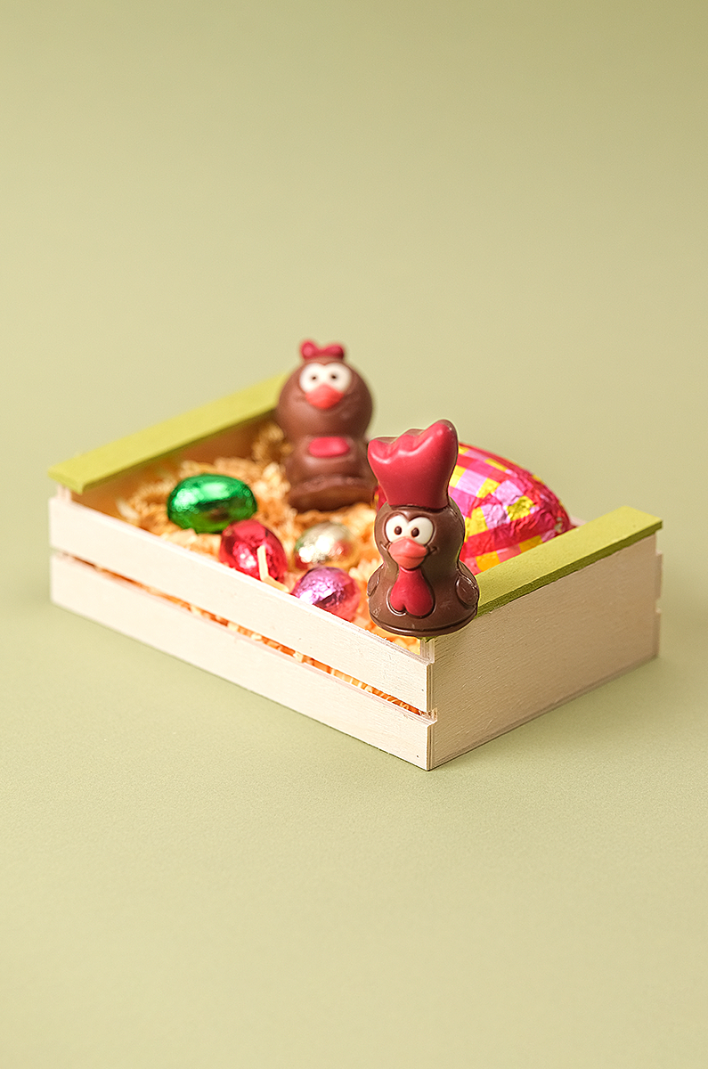 Cagette de Pâques - Chocolats de Pâques - Confiserie Florian