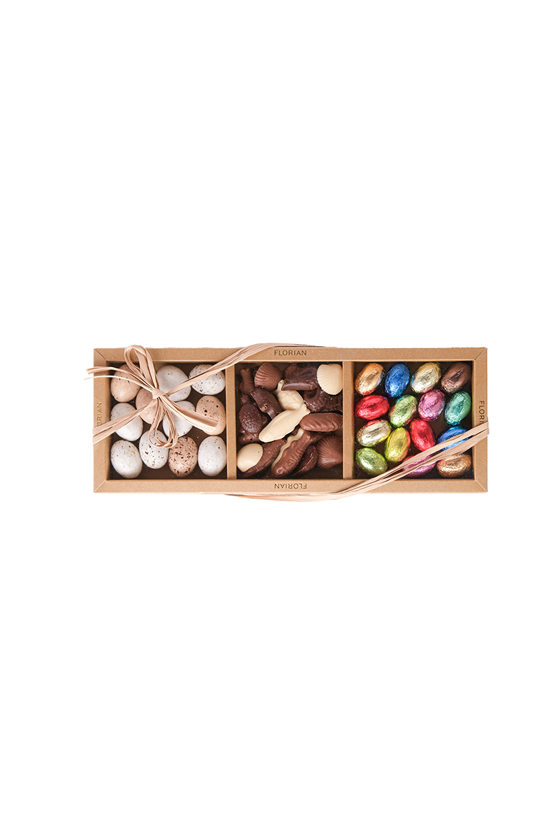 Trio dégustation de chocolats de Pâques - Confiserie Florian