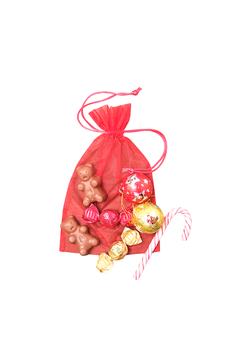Pochon gourmandises de Noël - Confiserie Florian