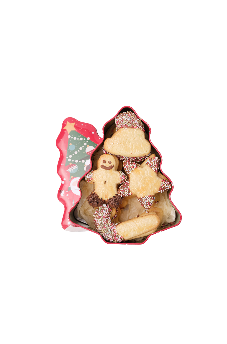 Boîte à biscuits de Noël - Sablés de Noël - Confiserie Florian