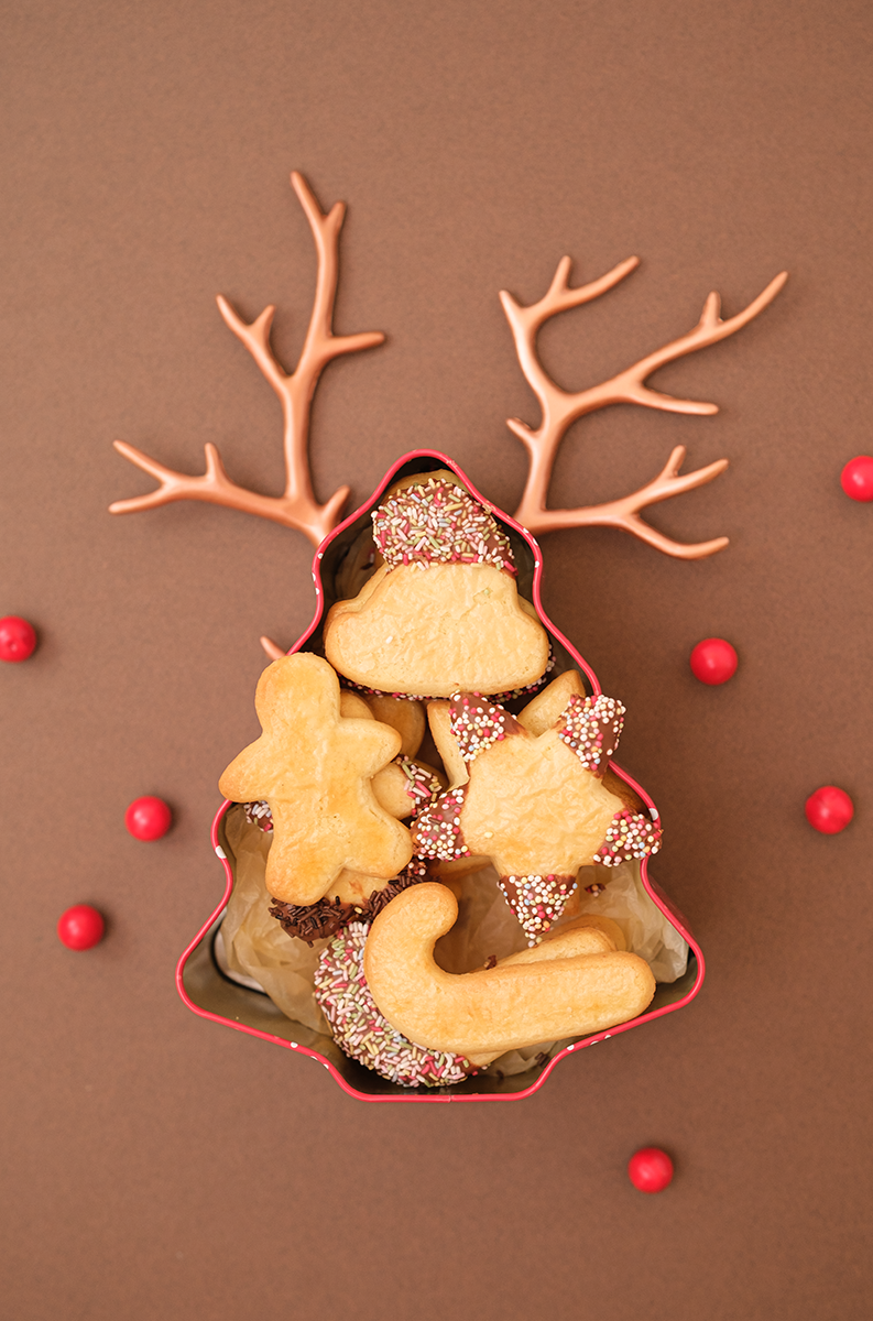Sablés de Noël - Boîte à biscuits de Noël 2025 - Confiserie Florian