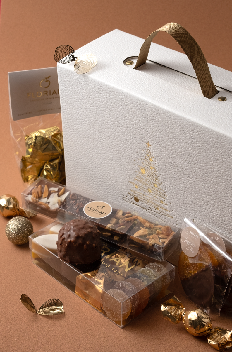 Coffret de chocolat de Noël - Confiserie Florian